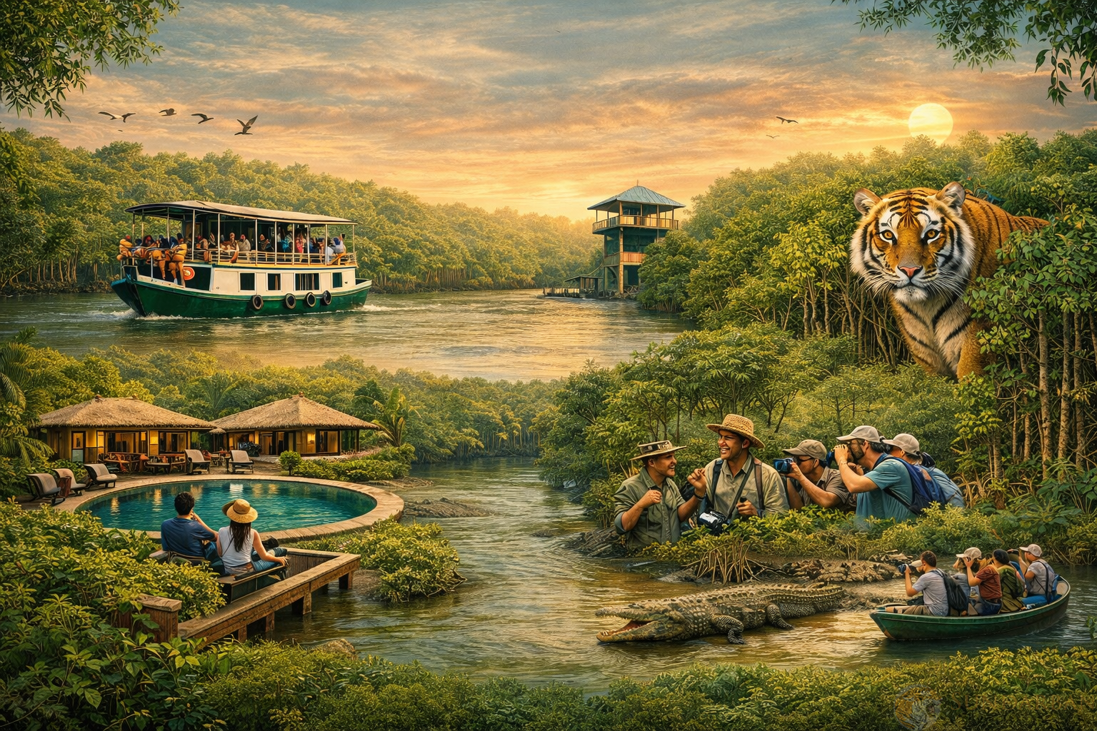 You are currently viewing Sundarban 2 Nights 3 Days Tour: Best Wildlife Safari Package